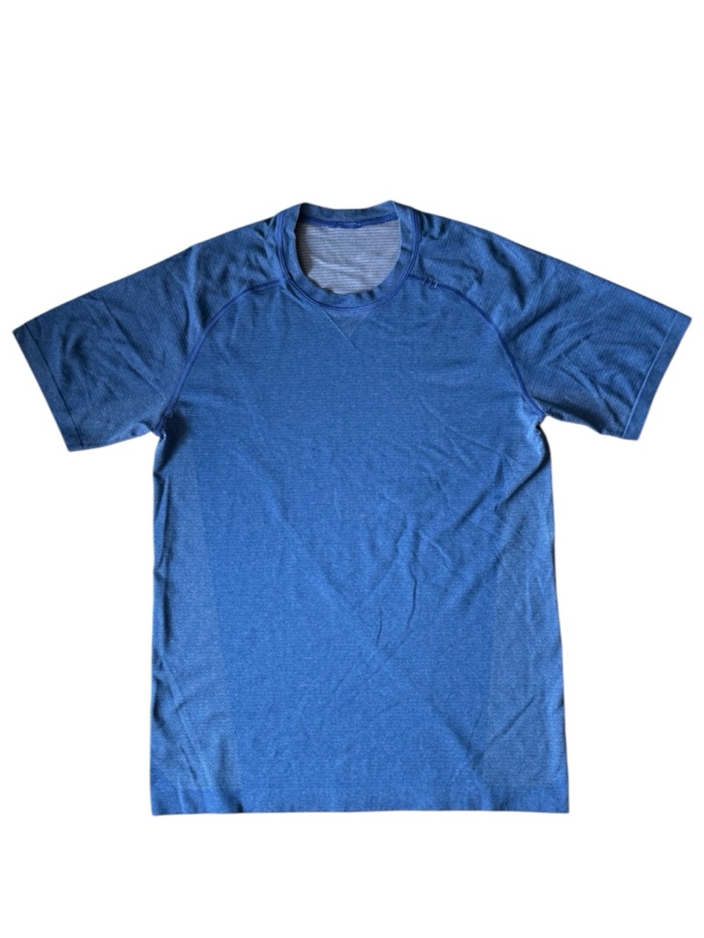 Lululemon Mens Metal Vent Tech Short Sleeve Shirt Size Small Blue